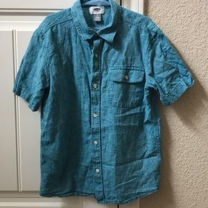 Boys Short-sleeve button shirt